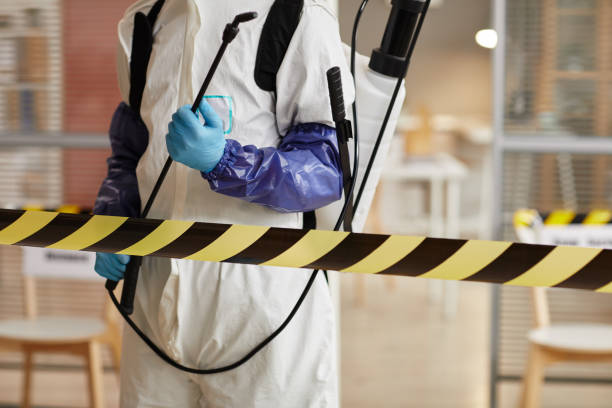 Professional Biohazard technician working in Clinton, MO